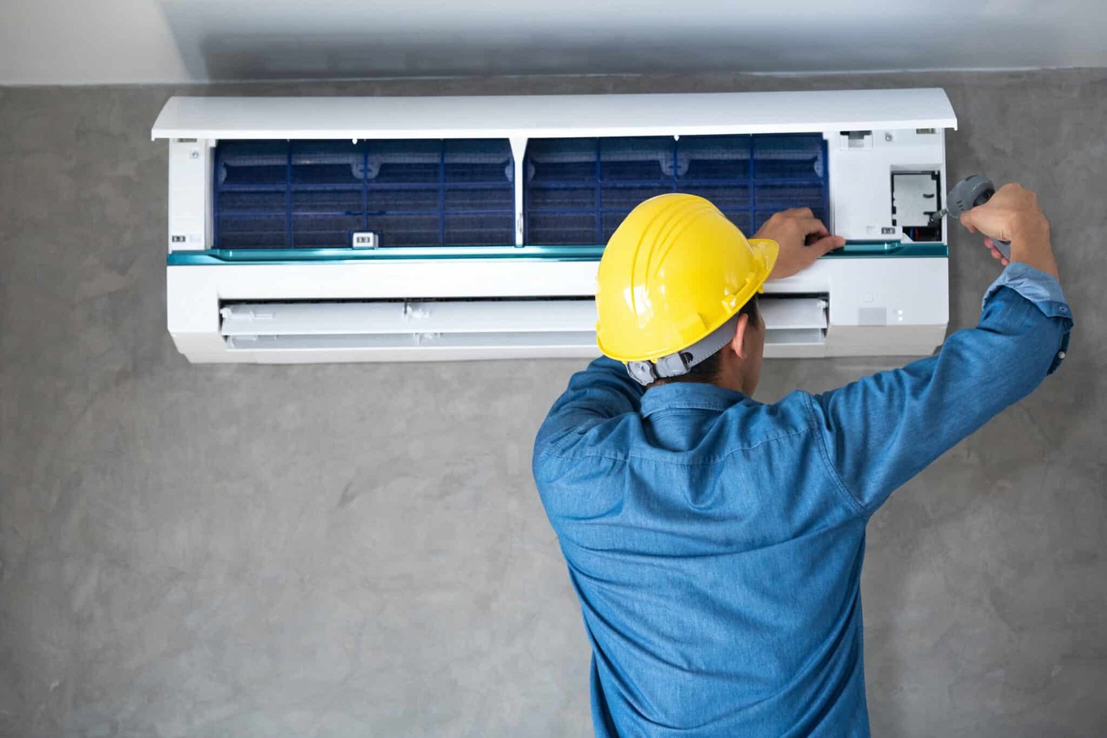 School and College Central AC Maintenance in Qassim