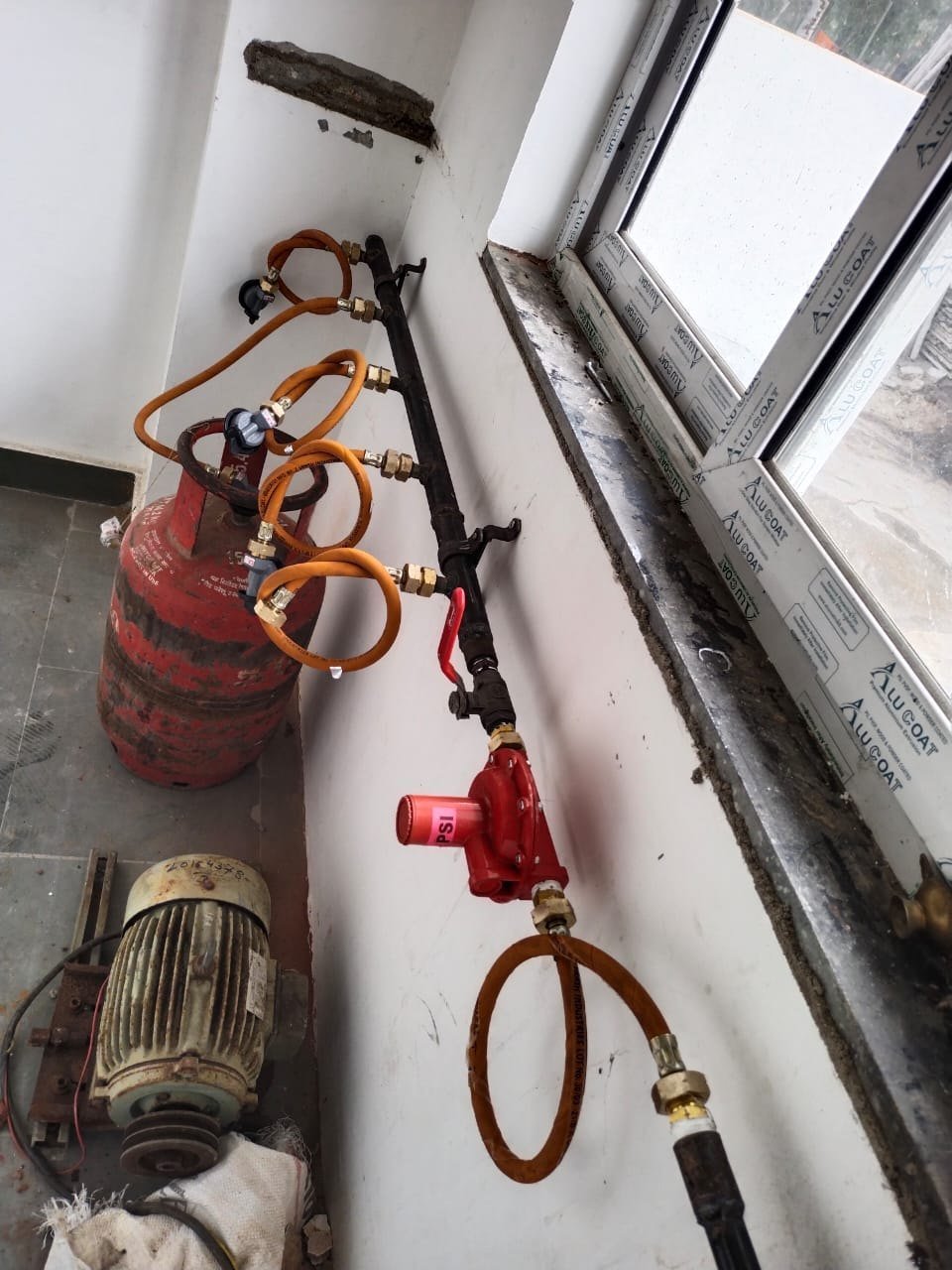 Restaurant Gas Line and LPG System Piping in Dammam