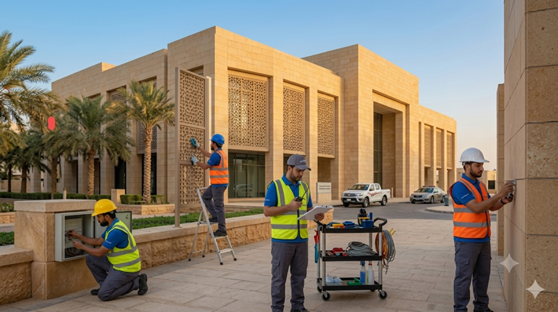 Maintenance of Government Buildings and Public Facilities in Riyadh