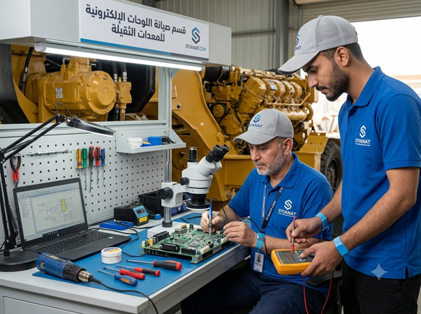 Maintenance of Electronic Boards for Heavy Equipment and Machinery