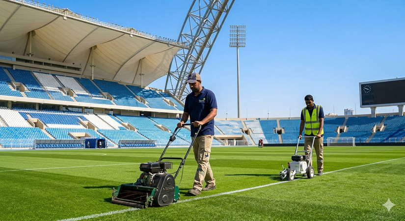 Maintenance and Preparation of Stadiums and Sports Facilities