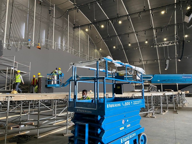 Event Lighting and Sound System Installation in Taif