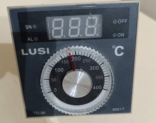 Electronic thermostat LUSI TEL96-9001T TEL96 9001T, new 400 c