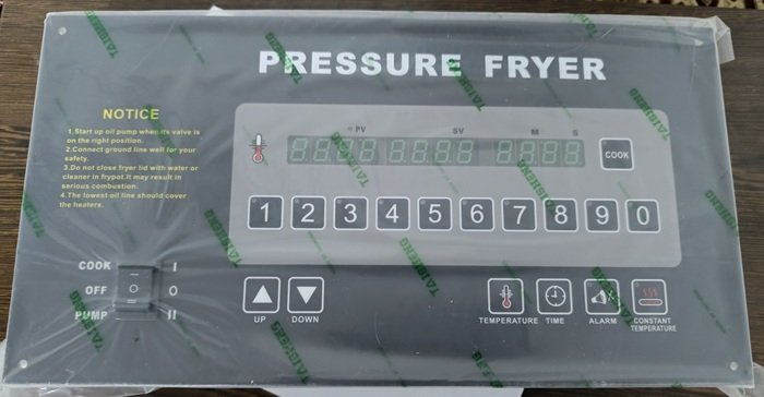 Control Pressure Fryer 24 Volt
