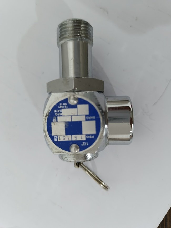 Cleveland Safety Valve, 50psi 1/2" X 1/2" Genuine OEM 10-512-S50T
